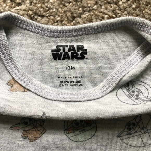 Star Wars Long sleeve Onesie 12 months - Picture 8 of 9